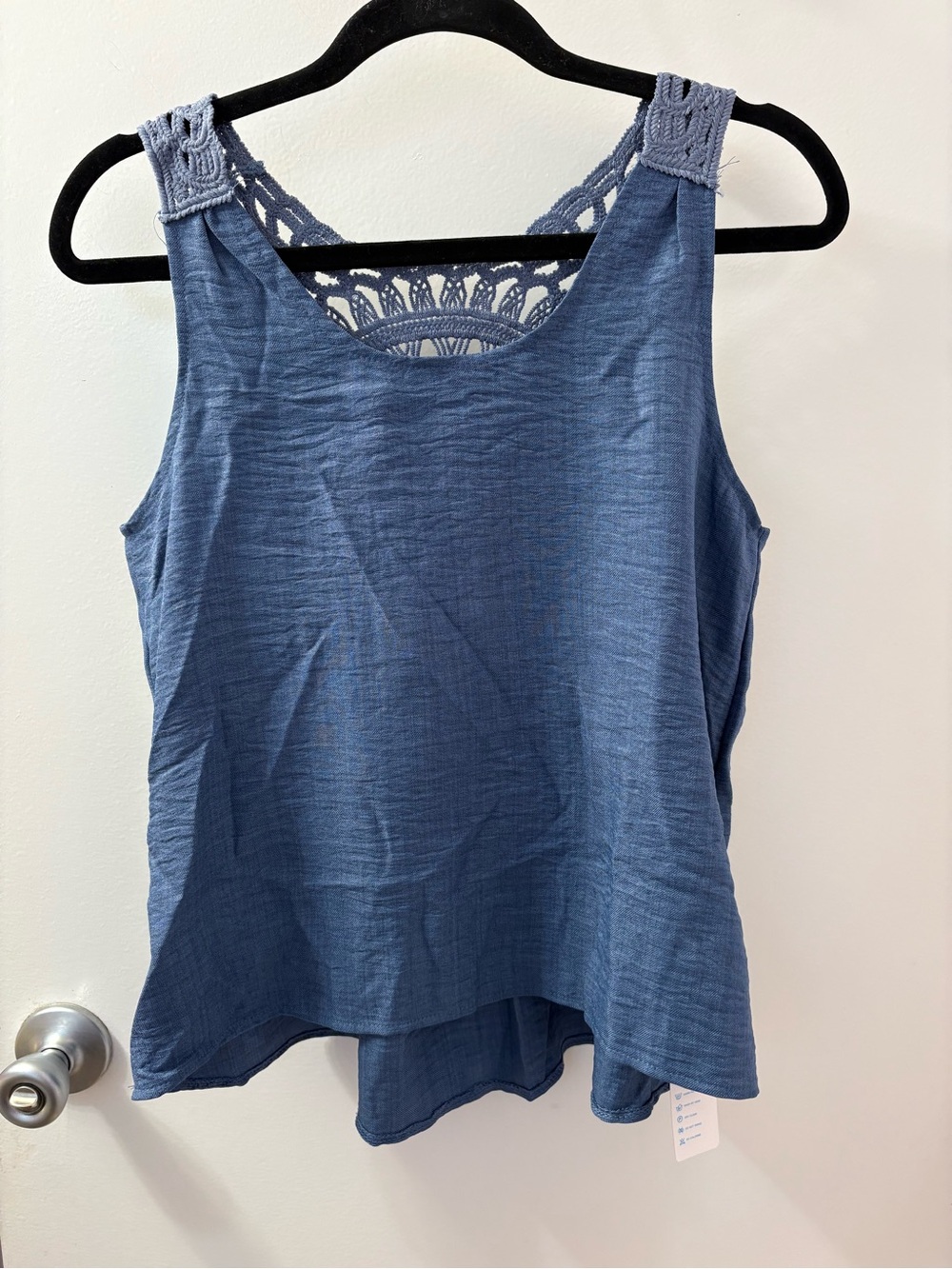 Womens Blue Beachsissi Tank NWT Size Small